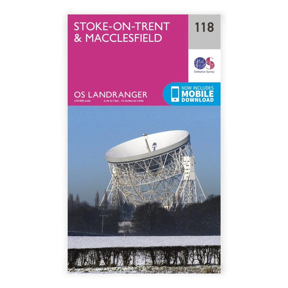 OS Landranger / Stoke On Trent, Macclesfield